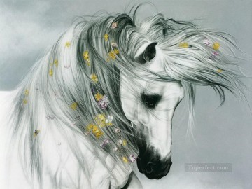 馬 Painting - am154D動物馬
